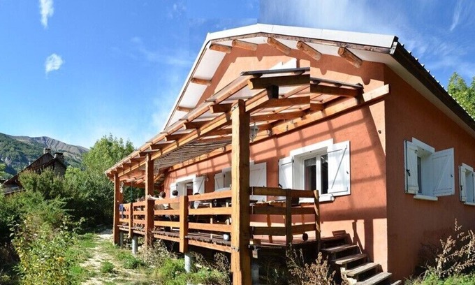 Colmars Chalet De Esquí | Chalet orientado al sur en el parque Mercantour
