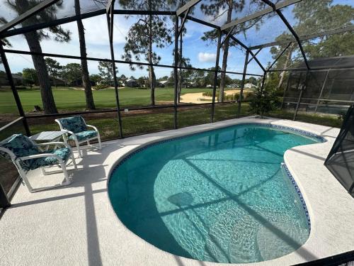 Haines City Casa | South Facing Pool Villa Golf Course Views Southern Dunes