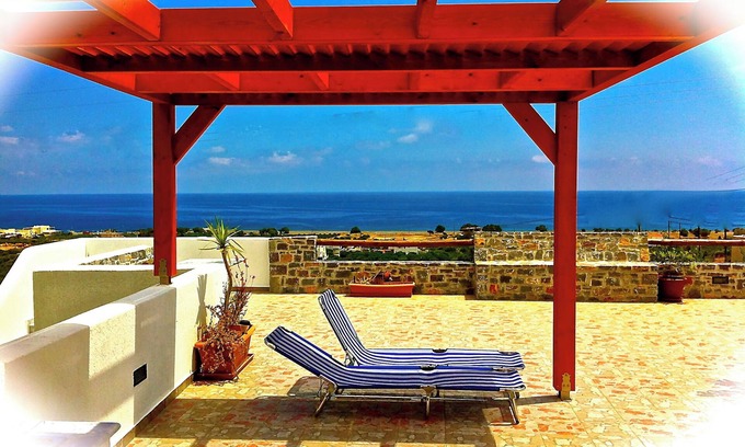 Koutsounari Apartamento | El sur de Creta, Filoxenia Villa, es un grupo de diez apartamentos de vacaciones