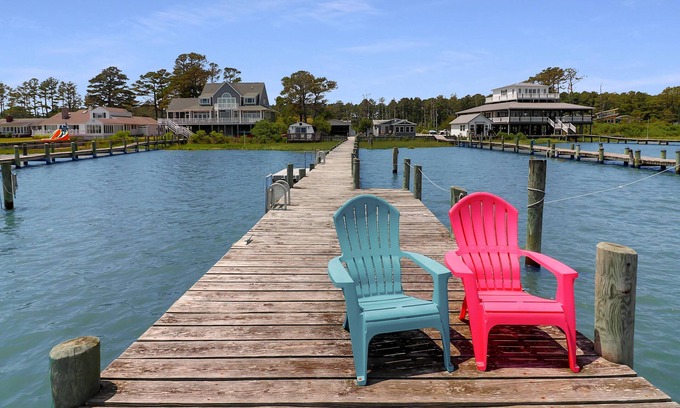 Piney Island Casa | Southern Exposure - Waterfront; Boat dock!