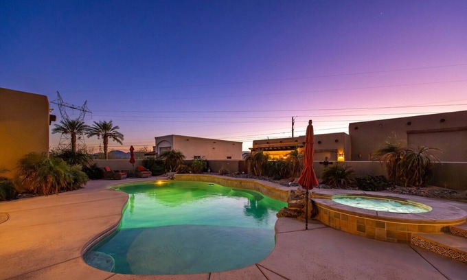 Lake Havasu City Casa | Southwest Oasis | Pool | Spa | PoolTable | Firepit