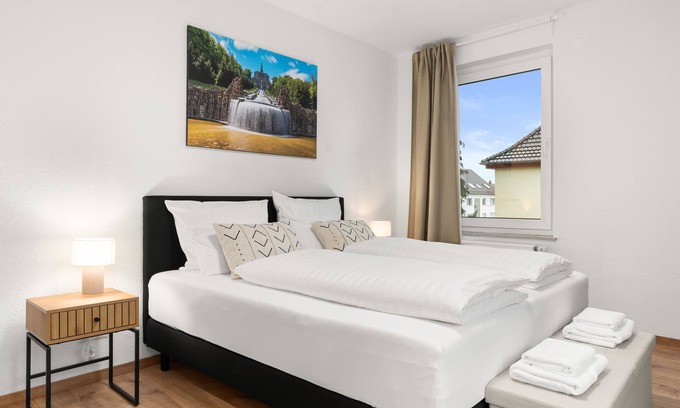 Fasanenhof Apartamento | SoWi: Design Apartment - Garden View & Parking