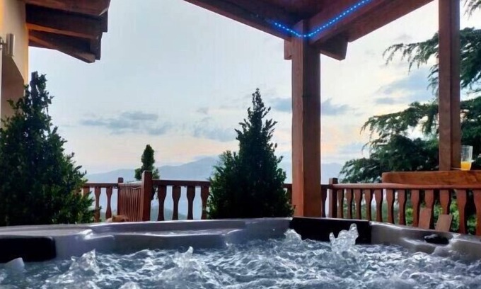 Guillaumes Apartamento | Spa privé Appt de charme Valberg vue panoramique montagne