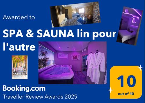 Calais Frethun Apartamento | SPA & SAUNA lin pour l'autre