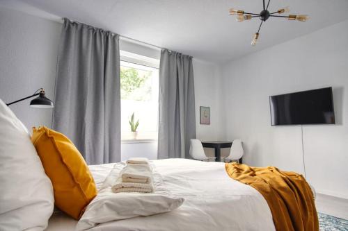 Frohnhausen Apartamento | SpaceStays Two-Room Suite WIFI Netflix