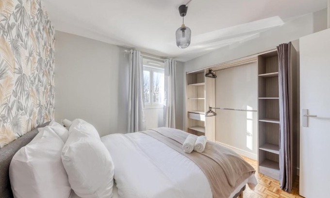 Noisy-le-Grand Apartamento | Spacieux 3 pièces Paris/Disney