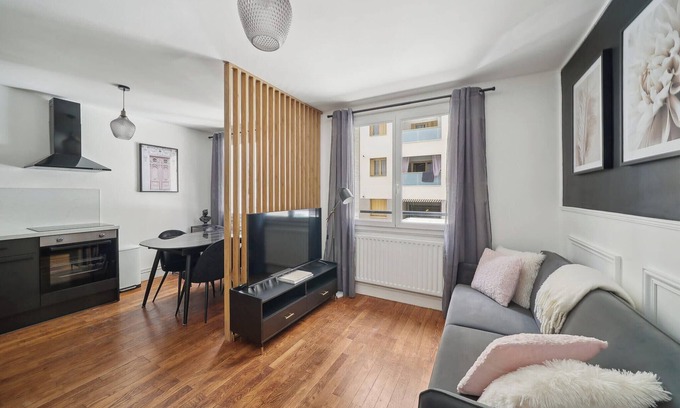 Zola - Pressense Apartamento | Spacieux deux chambres Charpennes Villeurbanne