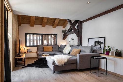 La Clusaz Apartamento | Spacieux duplex avec vue