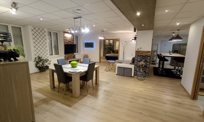 Epinal Apartamento | Spacieux Loft de 105 m² en Hyper Centre D'epinal
