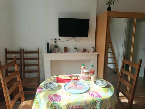 Malo-les-Bains Apartamento | Spacieux studio avec Mezzanine Top rénové capacité 4 personnes, Aquae Mare