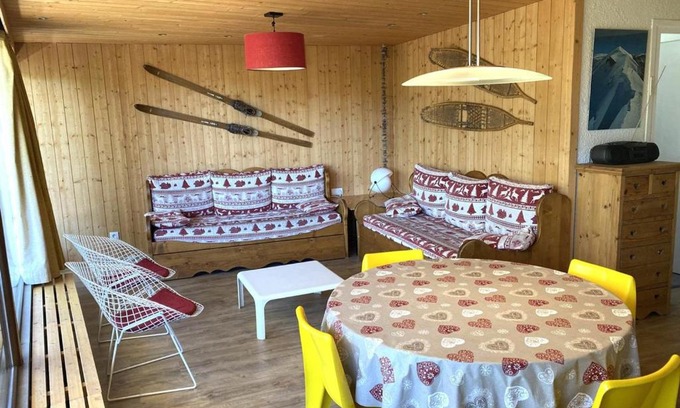 Jeux Apartamento | Spacieux T2 pour 6-8 pers, face pistes, proche commerces - L'Alpe d'Huez - FR-1-405-29
