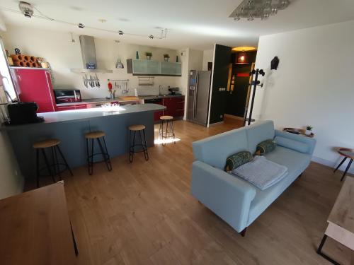 Quartier Croix-Daurade Apartamento | Spacieux T3 cosy avec clim et terrasse à Toulouse