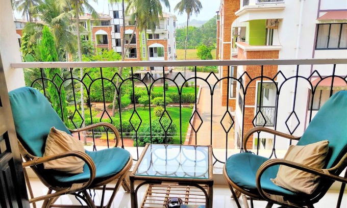 Candolim Apartamento | Spacious 1 BHK Sukoon Homes