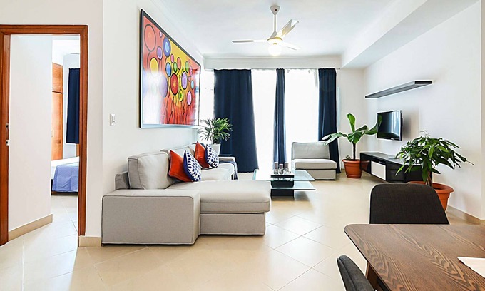 San Anton Apartamento | Spacious 2 bedroom Apt @Prime-Location, Colonial Zone (OldTown)