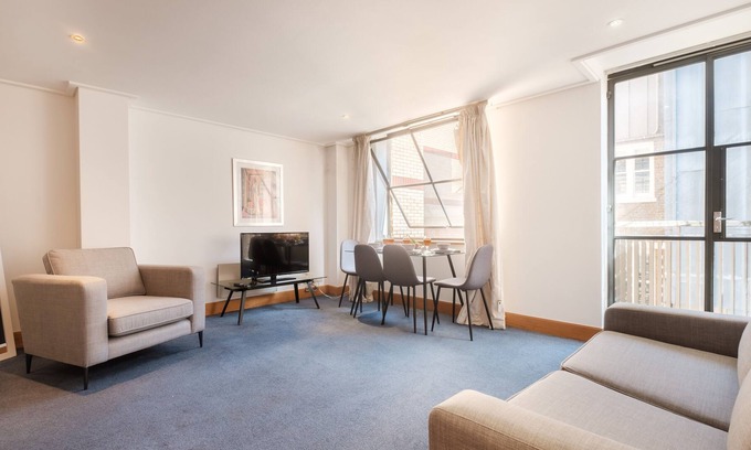 The City of London Apartamento | Spacious 2-Bedroom Flat in London's Holborn