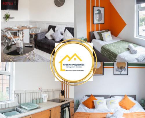 Wallasey Apartamento | Spacious 2-Bedroom Flat with 4 Beds, Ideal for Contractors, Long Stay Deals