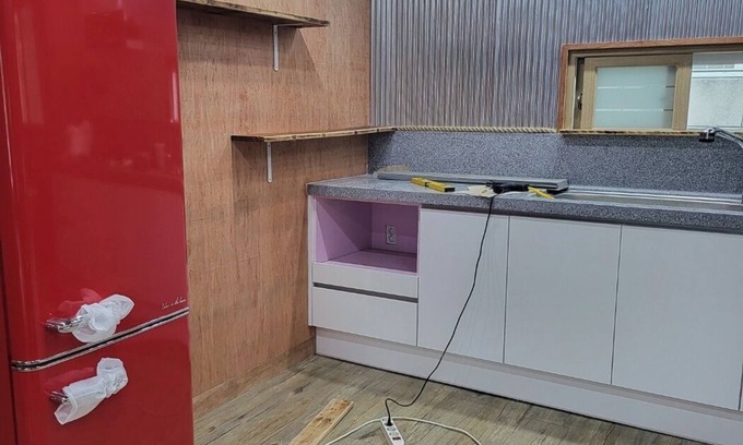 Chilgok-gun Apartamento | Spacious 3-bedroom apartment in beautiful Chilgok-gun with AC, WiFi