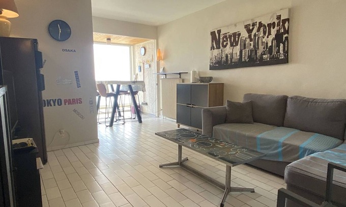 La Jetee Apartamento | Amplio 3 piezas frente al mar, se admiten mascotas