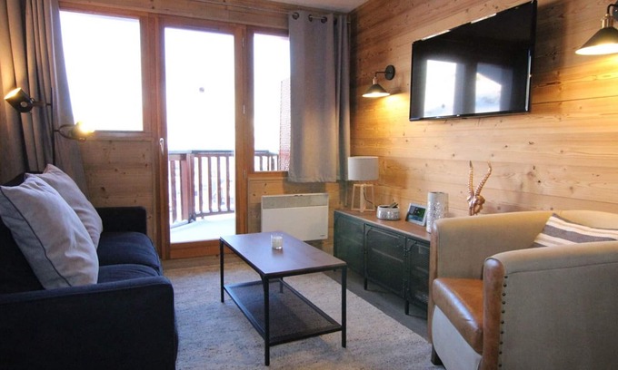 Jeux Apartamento | Apartamento de 3 piezas para 6 personas con balcón y parking en L'Alpe d'Huez