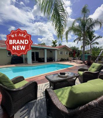 Fort Lauderdale Casa | Spacious 3BR Oasis with Private Pool