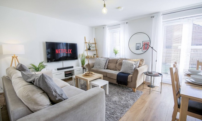 Long Eaton Casa | Casa-Premium-Baño privado con ducha-Vista a la Calle-Off street Parking