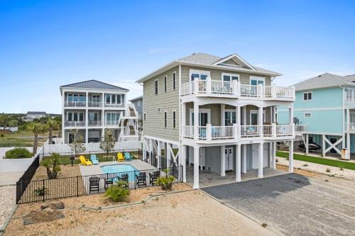 Ocean Isle Beach Casa | Spacious 4 Bedroom Cuckoos Nest in Ocean Isle Beach, NC Pool and Elevator