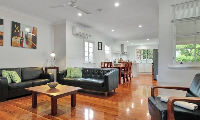 Woolloongabba Casa | Casa de 4 habitaciones - a pie de Southbank