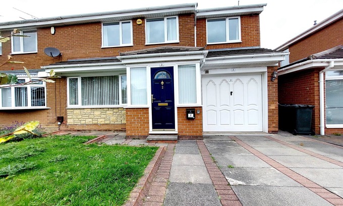 Newcastle-upon-Tyne Casa | Spacious 4bed House+free Parking+wifi+10 min to Newcastle International Airport