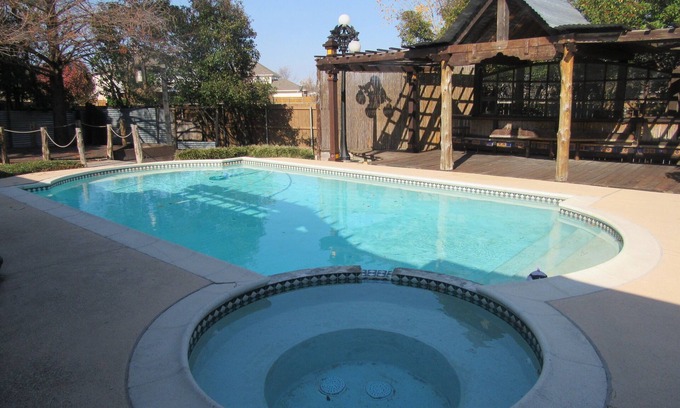 Rowlett Casa | Acogedora escapada de Rowlett con piscina