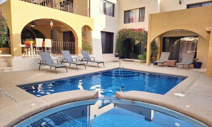 Cabo Bello Casa | Spacious 5-Bedroom Oasis with Private Pool, Jacuzzi & Beach Access