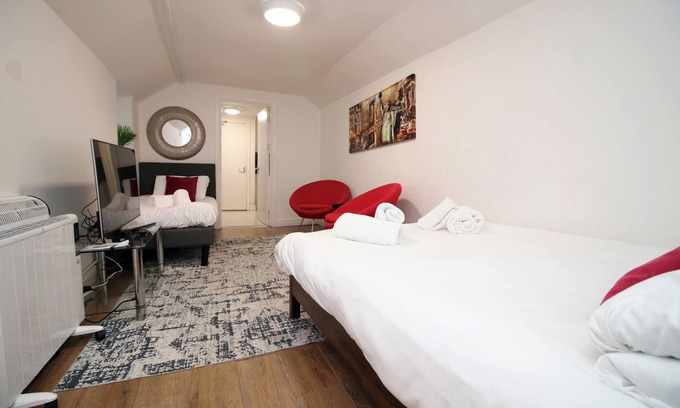 Castle Apartamento | Spacious 5 bedroom flat-Swansea