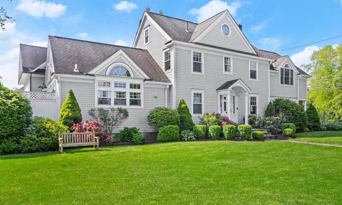 Old Greenwich Casa | Spacious 5BR Old Greenwich Village Home - Walk/Bike to Beach, Train to NYC