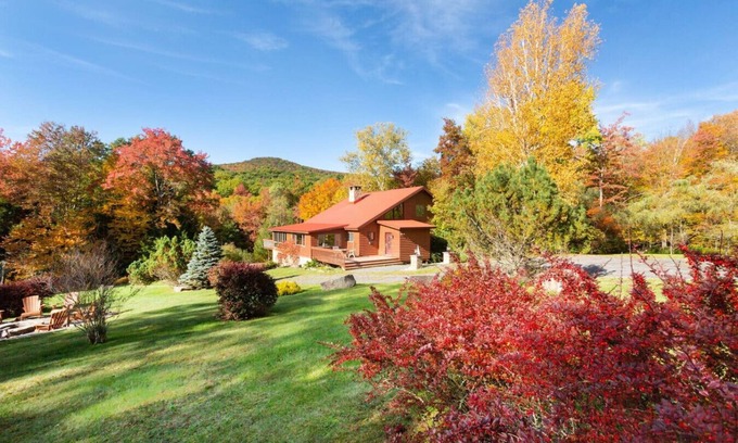 Highmount Casa | Spacious 6BR Catskills Mountain Getaway with Hot Tub & Stunning Views