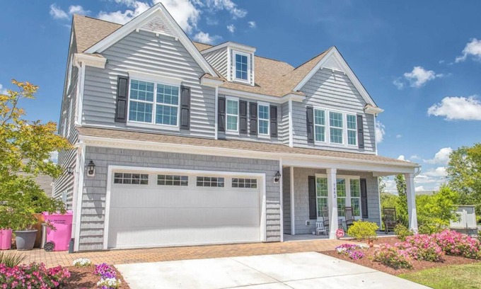 Murraysville Casa | Spacious 7-bedroom house with WiFi, fitness room in brilliant Wilmington