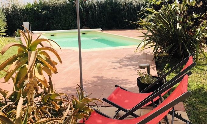 Cazouls-les-Beziers Villa | Villa espaciosa y confortable con todas las comodidades y piscina.