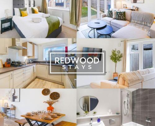 Sherborne St. John Casa | Spacious and Cosy 3-Bedroom 2-Bathroom Serviced House, Free WiFi and Free Parking for 2 Cars By Redwood Stays