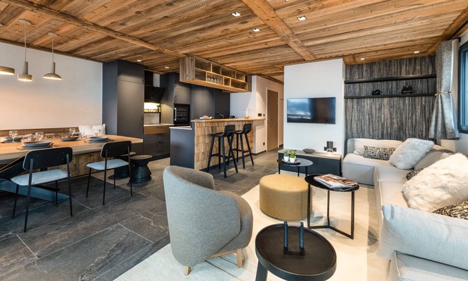 Le Chinaillon Apartamento | Spacious and modern apartment with views