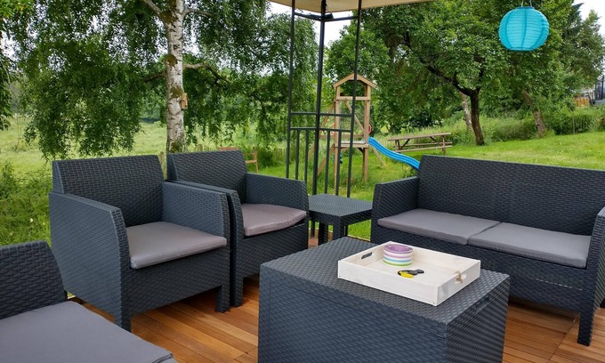 Bertogne Casa | Amplia y moderna casa de vacaciones "La Ferme de Bertogne" para disfrutar de la naturaleza