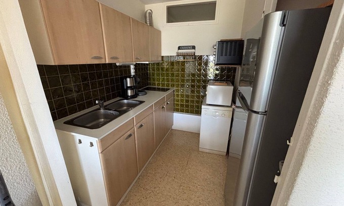 Balaruc-les-Bains Apartamento | Apartamento en Balaruc-les-Bains: Jardín Privado, Admiten Mascotas, Bienestar y Actividades