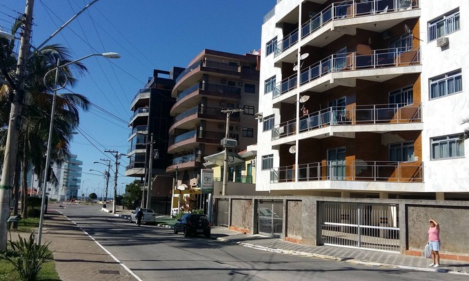 Vila Nova Apartamento | Amplio Apart 4 habitaciones con INTERNET en el bloque de Praia do Forte cerca del recinto ferial