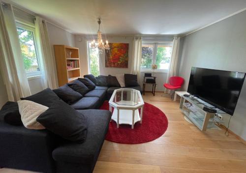 Grimstad Apartamento | Spacious apartment with 4 bedrooms