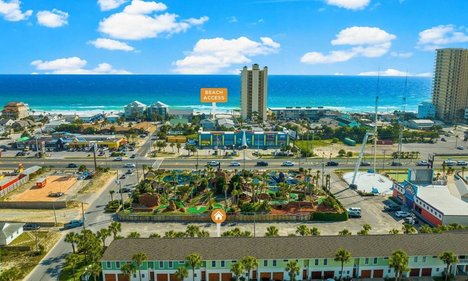 Bel Air Casa | Stunning Beachside Townhouse with Pool, 2 Car Garage, and Lagoon Access