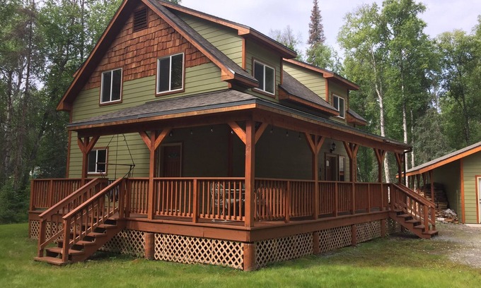 Talkeetna Casa | Espaciosa y cómoda casa en Talkeetna