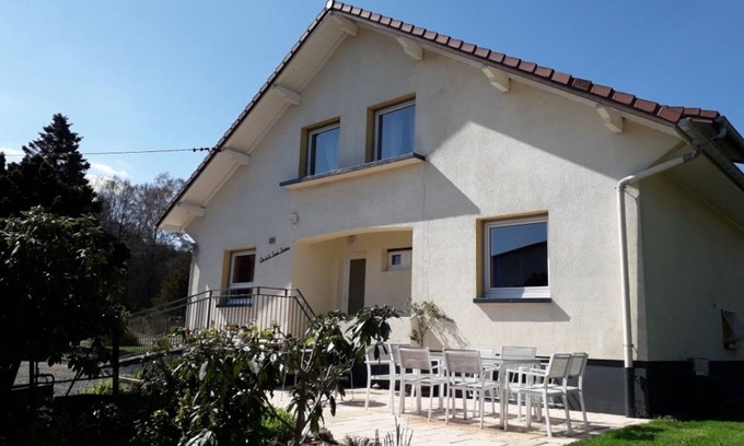 La Bourgonce Cabaña | Casa rural con amplia terraza, cerca de rutas de senderismo y pueblos típicos alsacianos