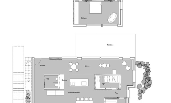 Kressbronn Apartamento | Spacious, modern loft apartment over 2 floors, 2 minutes to the lake