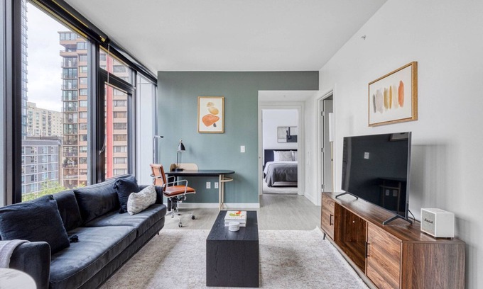 Downtown Seattle Apartamento | Spacious First Hill 1BR w/ Gym & Coworking, by Blueground