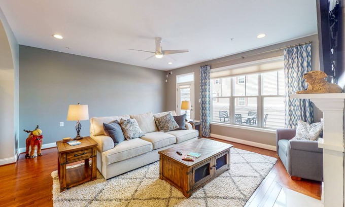 Frederick Casa | Spacious Four-Level Home - Office - Dog-Friendly