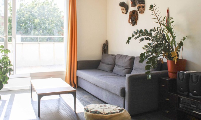 La Courneuve Apartamento | Spacious haven of peace with beautiful decoration