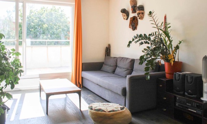 La Courneuve Apartamento | Spacious haven of peace with beautiful decoration