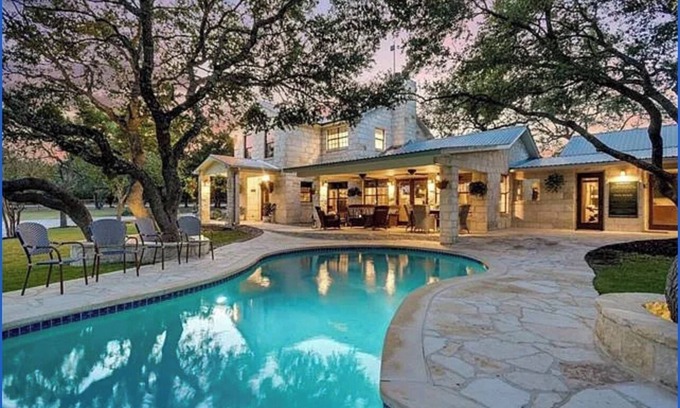 Wimberley Casa | Spacious Hill Country Getaway on 10 acres with Refreshing Pool - sleeps 20+